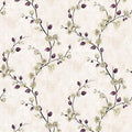 Floral Peel and Stick Wallpaper Flower Tree Contact Paper A Set of 17.5"x300" Self Adhesive Removable Modern Beige Wall Paper Decorative Wall Covering Countertop Vinyl Film Roll