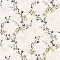 Floral Peel and Stick Wallpaper Flower Tree Contact Paper A Set of 17.5"x480" Self Adhesive Removable Modern Beige Wall Paper Decorative Wall Covering Countertop Vinyl Film Roll