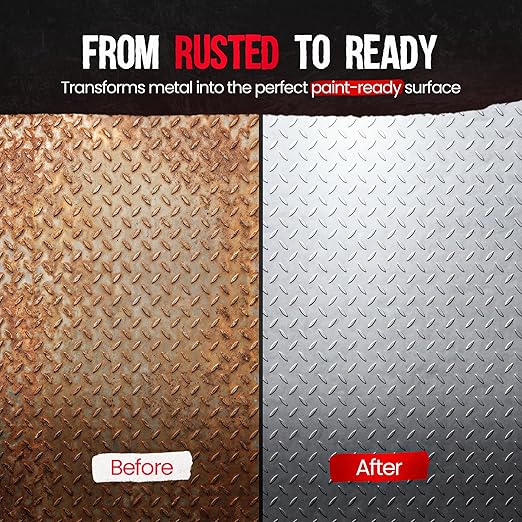 RUST BULLET Metal Blast - 1 Gallon - Rust Remover & Metal Prep, Cleaner & Conditioner for Superior Adhesion, Eliminates Grease, Contaminants & Corrosion