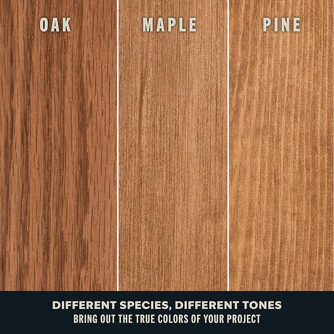 Varathane Premium Fast Dry Wood Stain | 1 Hour Dry Time | 1 Coat Color | Interior Wood Stain | Furniture, Cabinets, Doors, Trim | Half Pint | Ipswich Pine