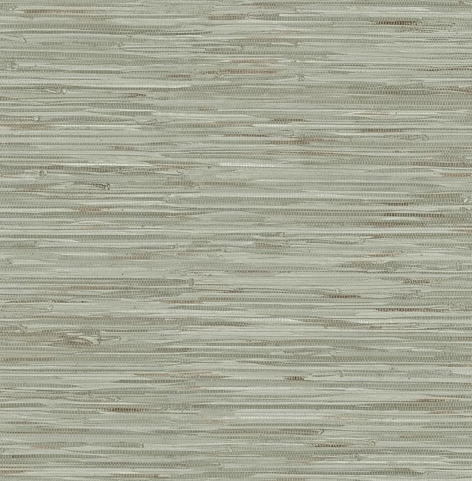 NuWallpaper Green Grassweave Peel and Stick Wallpaper, Textured Removable Wallpaper, 20.5 in x 18 ft