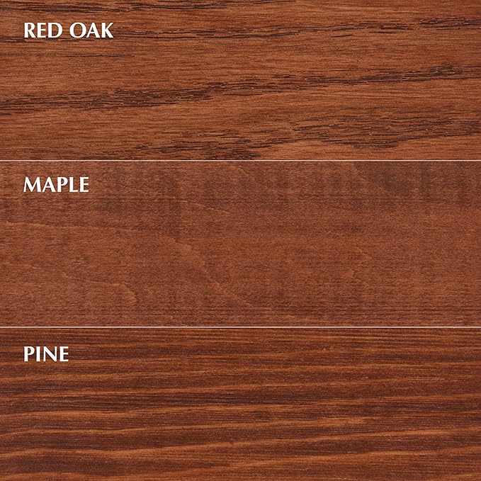 Varathane Total Control Gel Stain | Low Odor Water-Based Formula | Thick Gel Formula for Vertical Surfaces | Ideal for Wood, Metal & Fiberglass | Half Pint | American Walnut