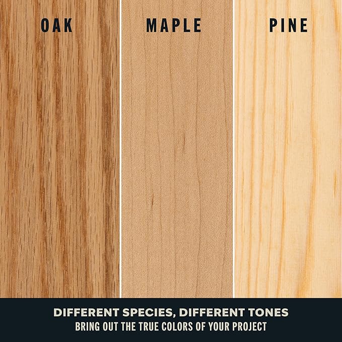 Varathane Premium Fast Dry Wood Stain | 1 Hour Dry Time | 1 Coat Color | Interior Wood Stain | Furniture, Cabinets, Doors, Trim | Half Pint | Honey Maple