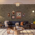 Extra Wide Peel and Stick Wallpaper Textured Wallpaper 31.5"x354" Gold/Brown/Grey Modern Self Adhesive Concrete Cement Industrial Wall Paper Rust Distressed Metallic Contact Paper for Bedroom Walls