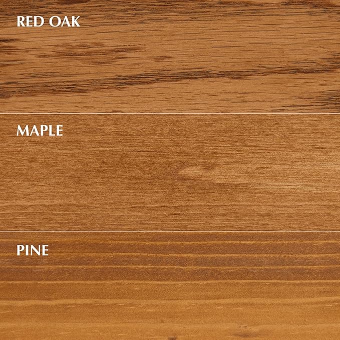 Varathane Total Control Gel Stain | Low Odor Water-Based Formula | Thick Gel Formula for Vertical Surfaces | Ideal for Wood, Metal & Fiberglass | Half Pint | Ipswich Pine