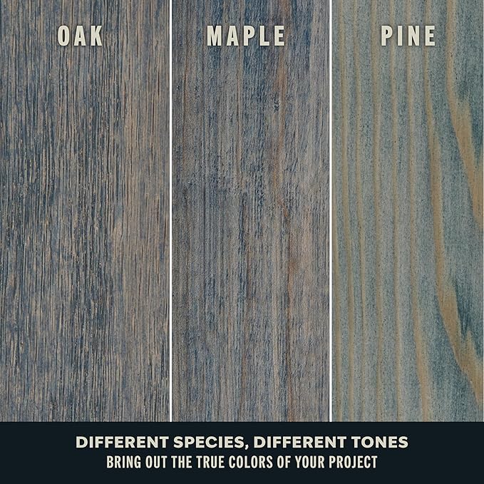 Varathane Premium Fast Dry Wood Stain | 1 Hour Dry Time | 1 Coat Color | Interior Wood Stain | Furniture, Cabinets, Doors, Trim | Quart | Worn Navy