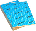 Amazon Basics Car Sound Deadening Mat, 9.8" x 15.7", 34-Piece, Heat and Noise Insulation, Vibration Dampening