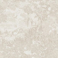Heroad Peel and Stick Wallpaper Beige Neutral Vintage Forest Animals Floral Wallpaper Removable Self-Adhesive Contact Paper for Bedroom Living Room Cabinets Decoration Thicken Vinyl 17.3" x 393"