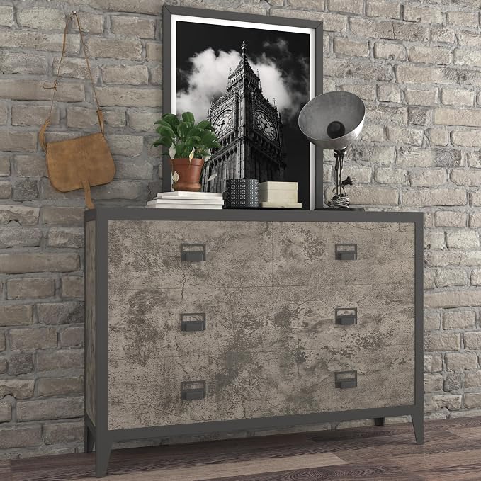 JSEVEM 16"×118" Light Brown Concrete Wallpaper Peel and Stick Industrial Beige Gray Cement Contact Paper Vinyl Warp Matte Textured Self Adhesive Wall Paper for Bedroom Bathroom Office Walls