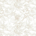 78.7"x17.3" Peel and Stick Wallpaper Floral Beige Neutral White Boho Contact Paper Modern Wallpaper Removable Self Adhesive Wall Paper Bedroom Bathroom Kitchen Thicken Waterproof Vinyl Roll