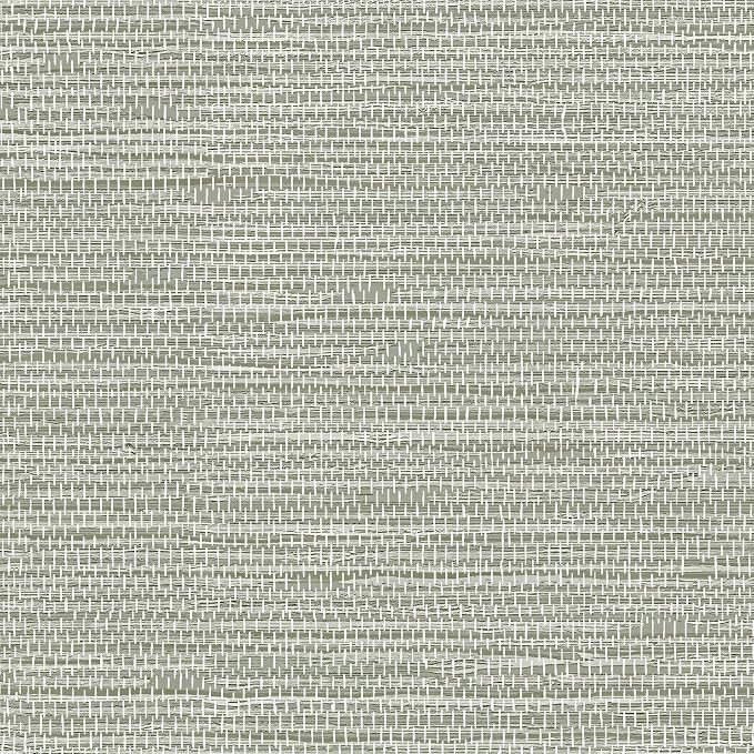 JiffDiff Grasscloth Wallpaper Peel and Stick Cream Grassweave Stick on Wallpaper Textured Self Adhesive Wall Paper Contact Paper 787" x 17.3"