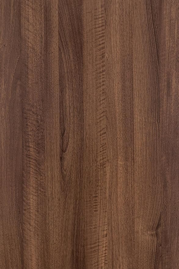 Large Walnut Wood Contact Paper Peel and Stick Wood Grain Wallpaper Removeble Self-Adhesive Wooden Look Vinyl Wall Paper Thick Bubble-Free Design for Bedroom Kitchen Wall Covering 48x591 inch