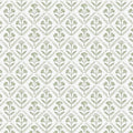 Dimoon Green Peel and Stick Wallpaper Floral Contact Paper Village Vintage Summer Cute Farmhouse Cottage Wall Paper Country Renter Friendly Geometry Waterproof Moody Bathroom Kitchen 78.7"x17.3"