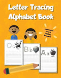 Letter Tracing Alphabet Book: ABC Learning Workbook for Kids - Toddlers, Preschool, K-2 - Orange - Paperback
