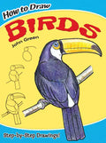 How to Draw Birds: Easy Step-By-Step Drawings! - Paperback