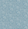 NuWallpaper NU2918 Navy Poplin Texture Peel & Stick Wallpaper, Blue