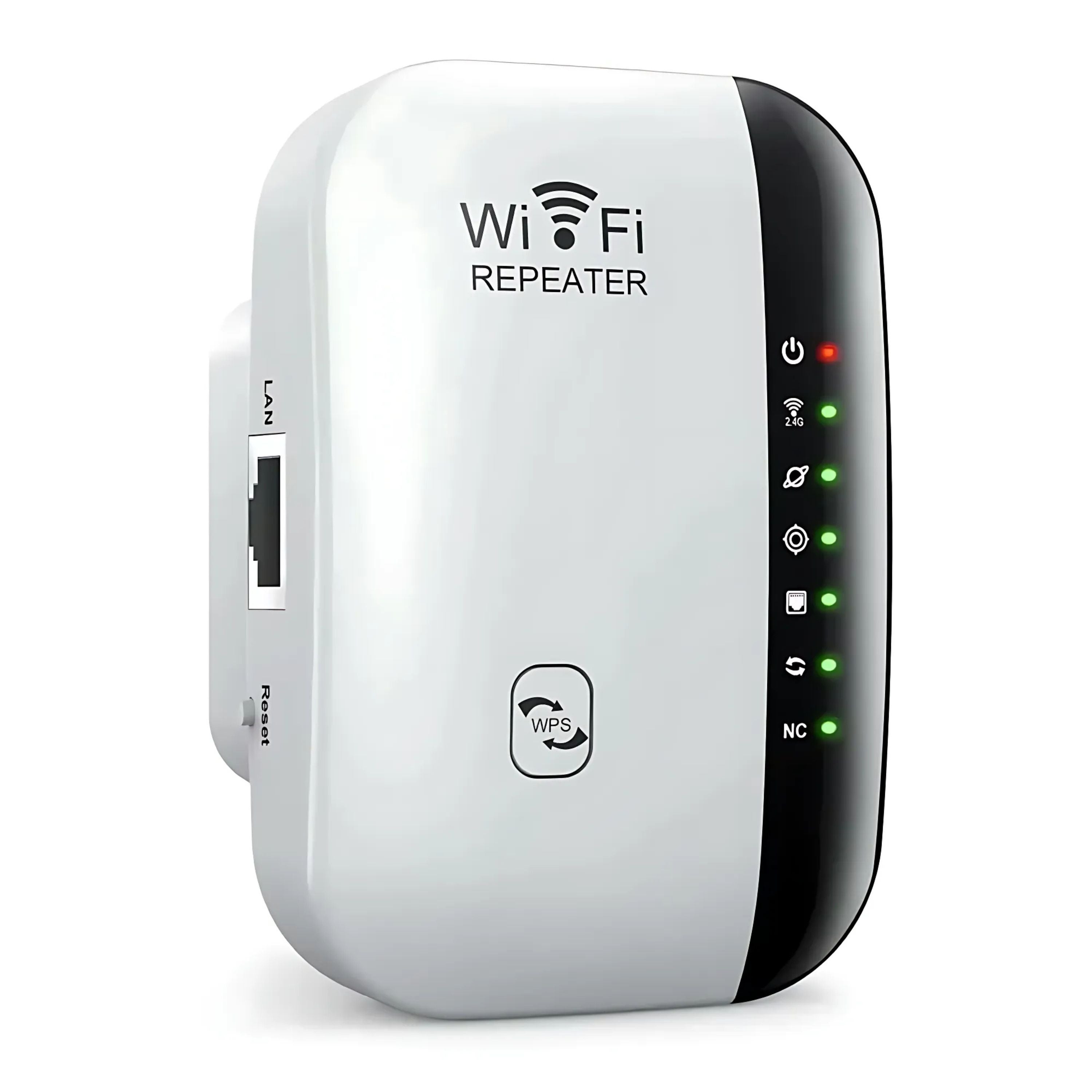 300Mbps WiFi Repeater – 2.4G Wireless Range Extender & Signal Booster
