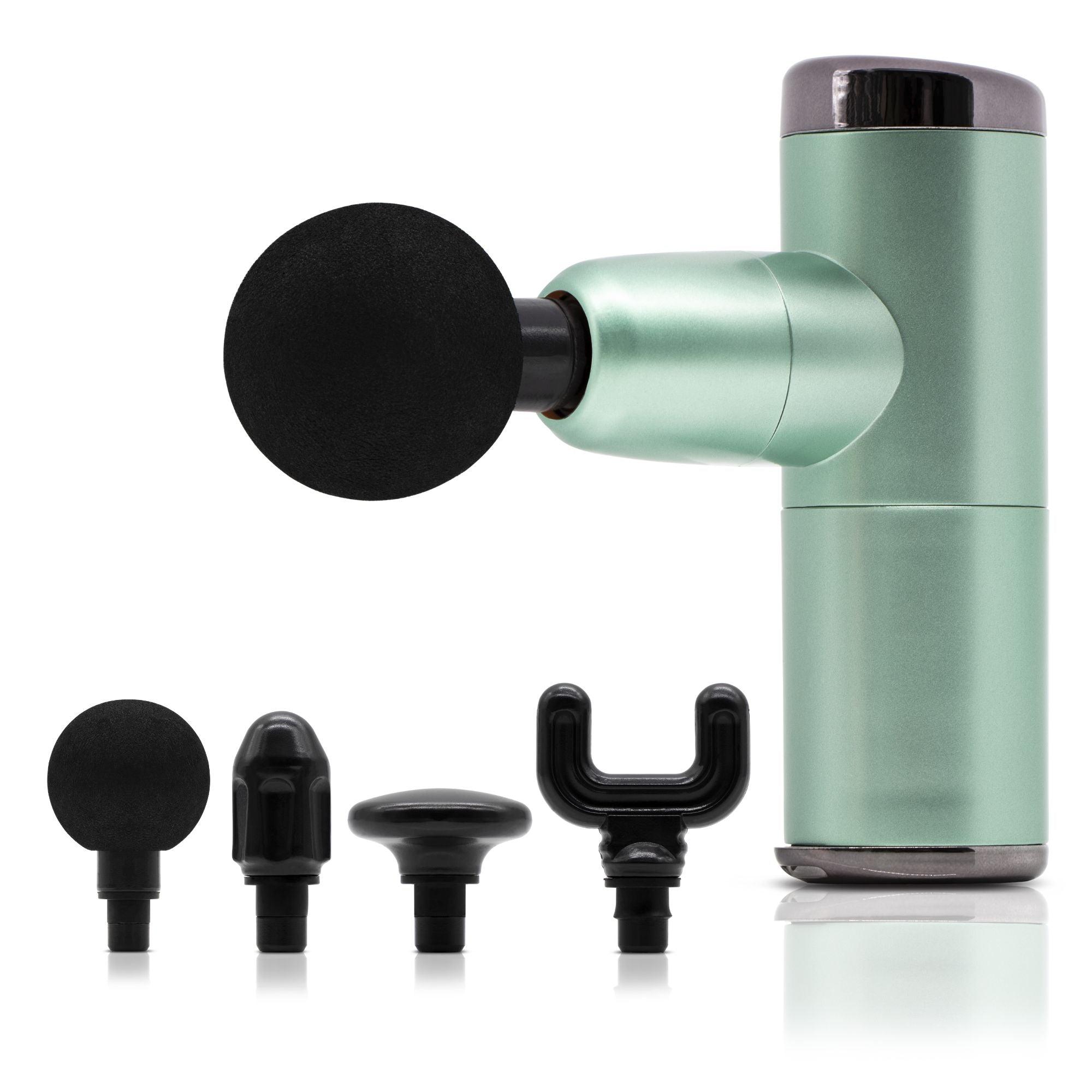 Portable Massage Gun – Deep Tissue Percussion Massager, Handheld Quiet Fascia Gun for Muscle Pain and Soreness Relief