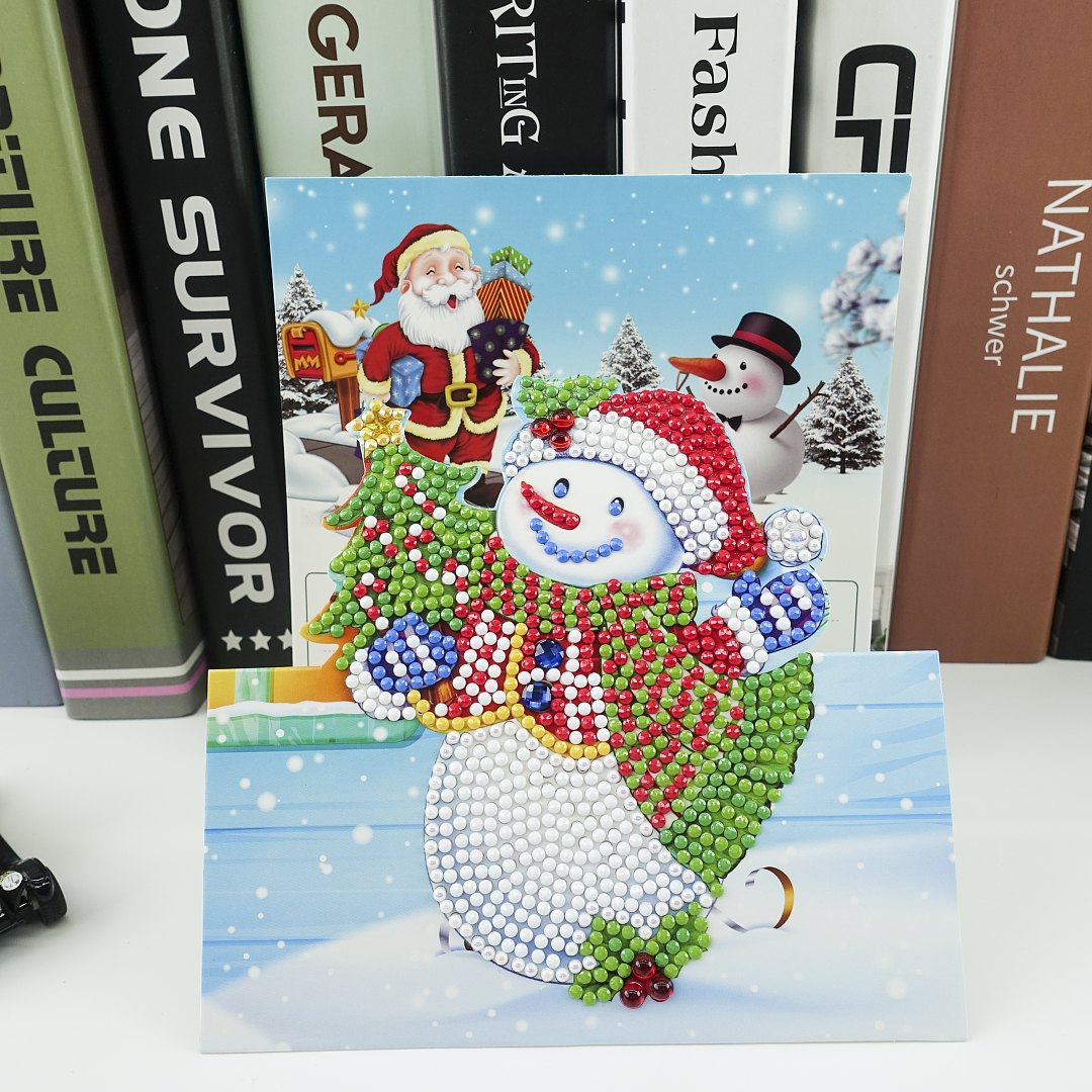 Creative Folding Three-dimensional Greeting Cards Set Of 8