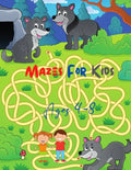 Mazes for kids ages 4-8: Easy activity mazes book - Paperback