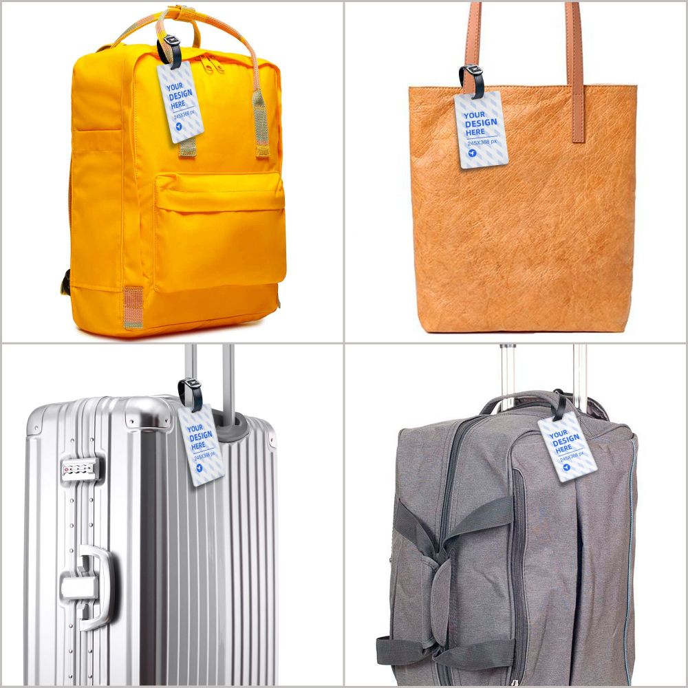 Create Your Own Easy To Hang Luggage Tag With High Identification