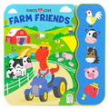 Dinos Love Farm Friends - Board Book