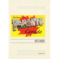 Vintage Lined Notebook Greetings from Toronto, Canada - Paperback