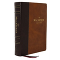 Nkjv, MacArthur Study Bible, 2nd Edition, Leathersoft, Brown, Comfort Print: Unleashing God's Truth One Verse at a Time - Imitation Leather