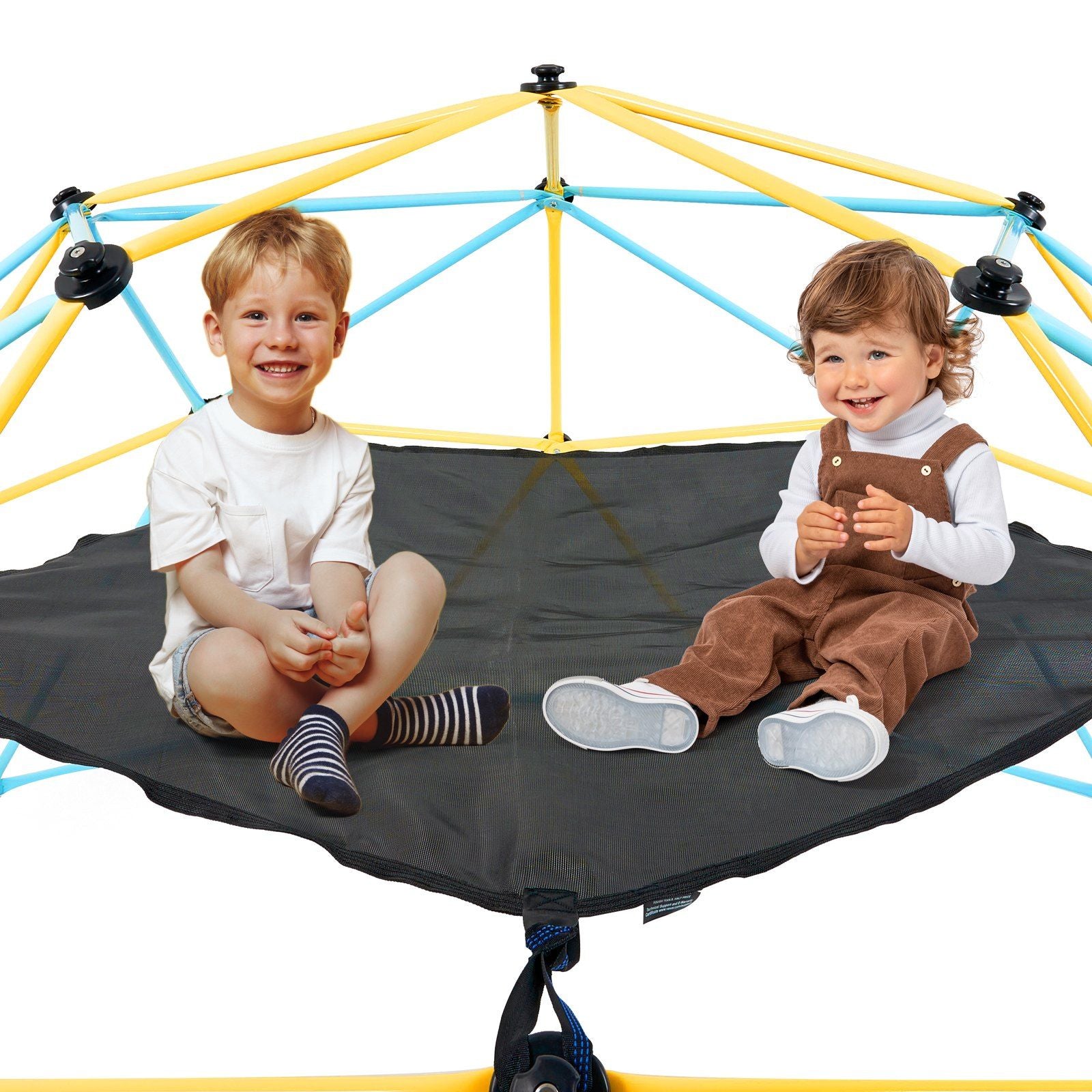 Dome Climber Hammock,Climbing Dome Hammock Suitable for 10ft Dome Climbing, Load-Bearing 350 Pounds, Pentagon Jungle Gym Hammock for Outdoor,Accessory for Climbing Dome, (Hammock Only)