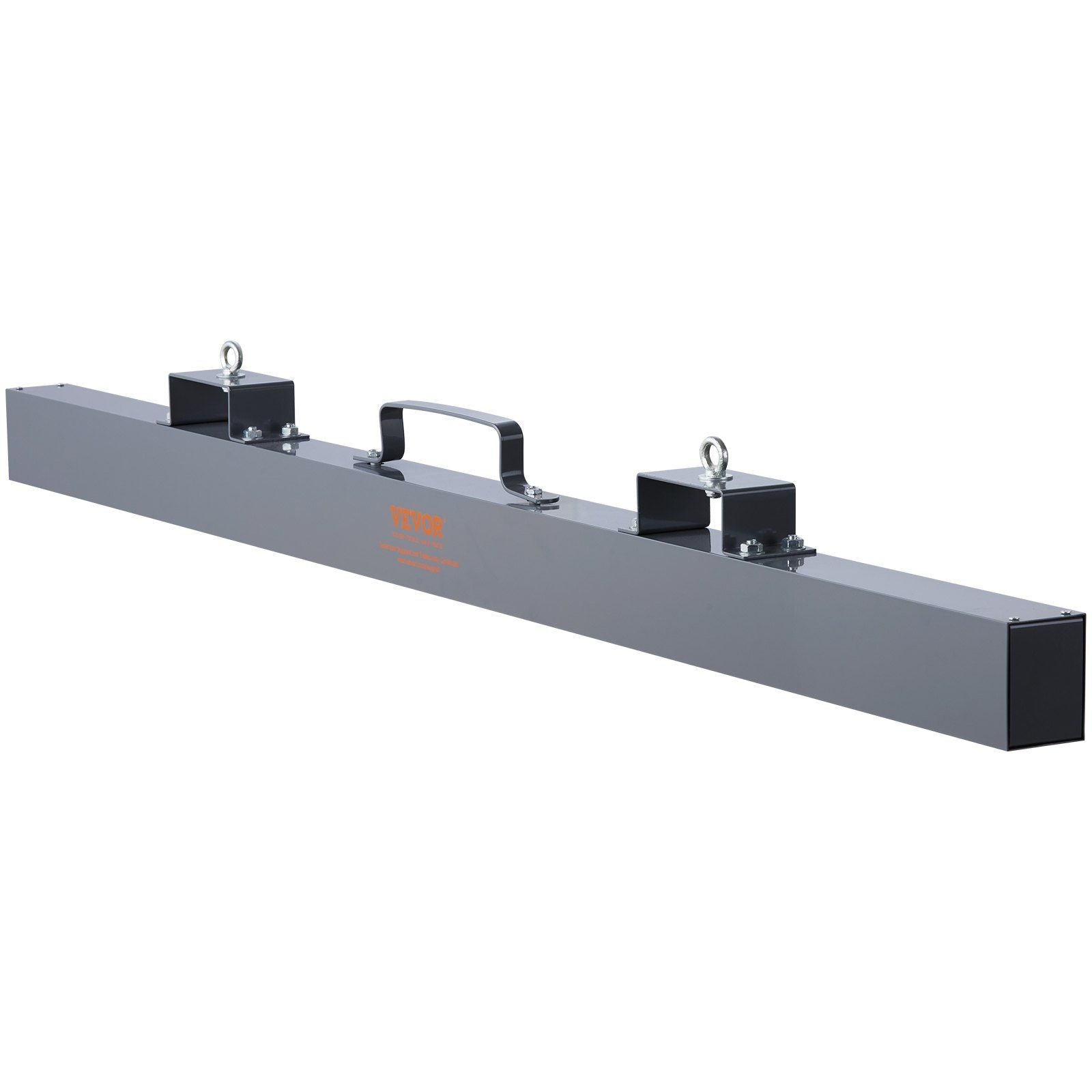 105lbs Hanging Magnetic Sweeper Pickup Tool, Nail Hang-Type Magnetic Forklift Sweeper, Industrial Grade Magnets Steel Material Hunting Accessories for Picking Up Bolts Nails Iron Chips Metals