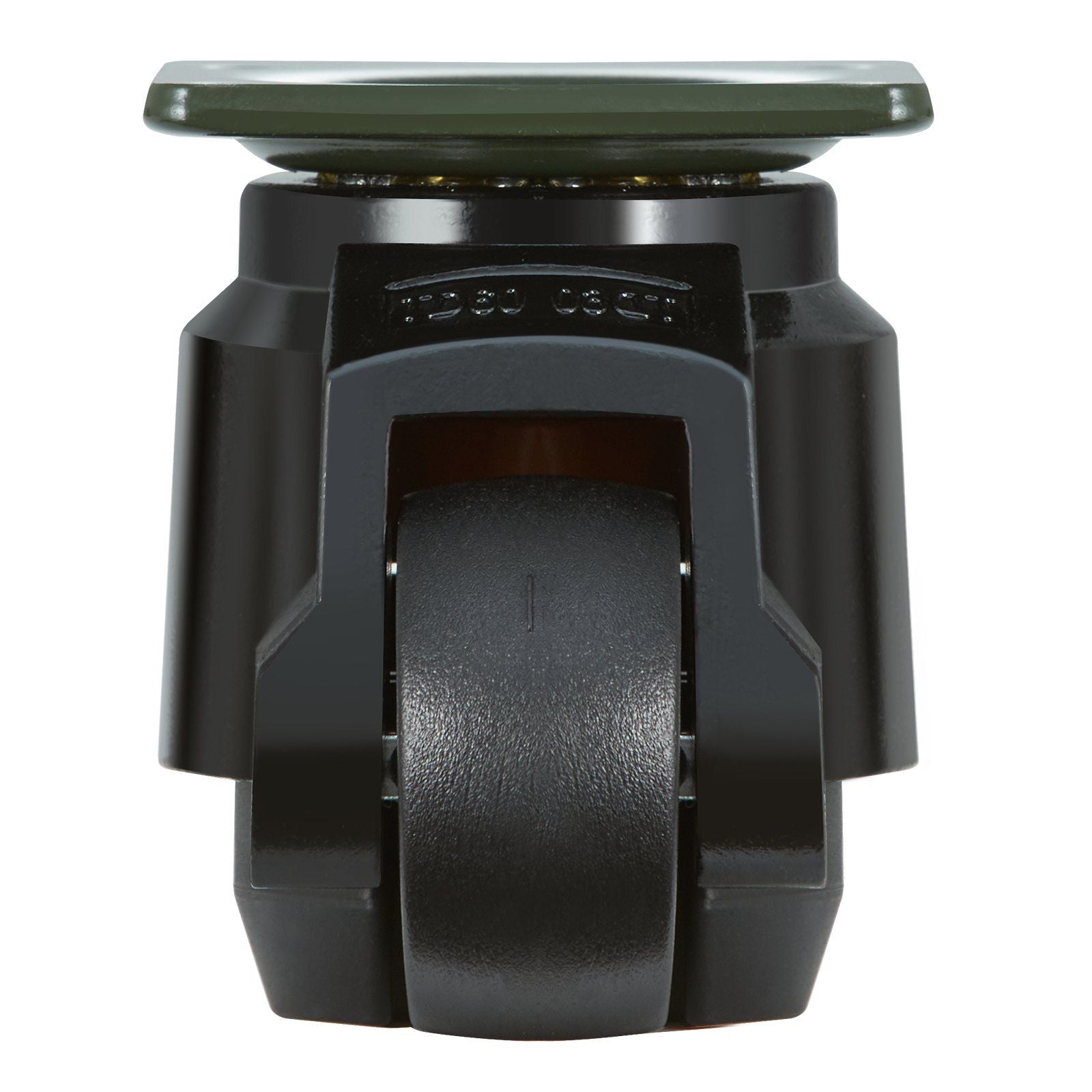 Leveling Casters, 4-Pack Heavy Duty 360° Swivel Caster Wheels Hold up to 1100 lbs Load, 2 inches Caster Diameter, Adjustable Casters with Upgraded Handle Design and Feet for Workbench & Machine