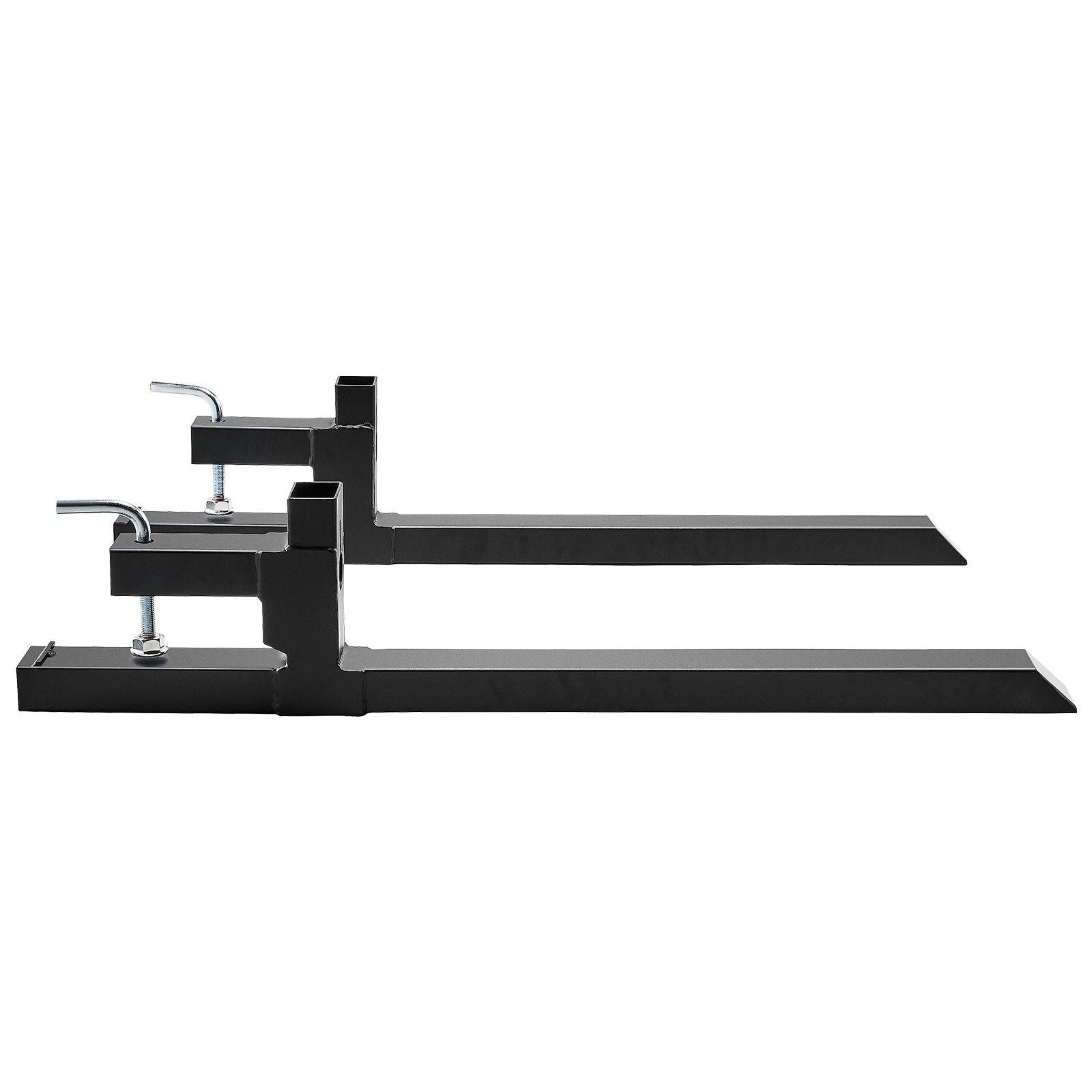 Pallet Forks, 2000 lbs Capacity Clamp on Pallet Forks, 43" Tractor Bucket Forks, Heavy Duty Front Loader Attachment for Tractor, Skid Steer, Loader Bucket, Tractor Forks for Agriculture and Farm