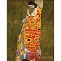 Gustav Klimt Weekly Planner 2025: Hope II Artistic Art Nouveau Daily Scheduler With January-December Year Calendar (12 Months) - Paperback
