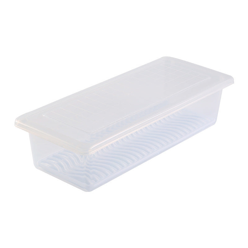Food Preservation Box Divider With Draining Vegetables And Fruits Fresh-keeping Artifact