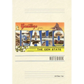 Vintage Lined Notebook Greetings from Idaho, the Gem State - Paperback