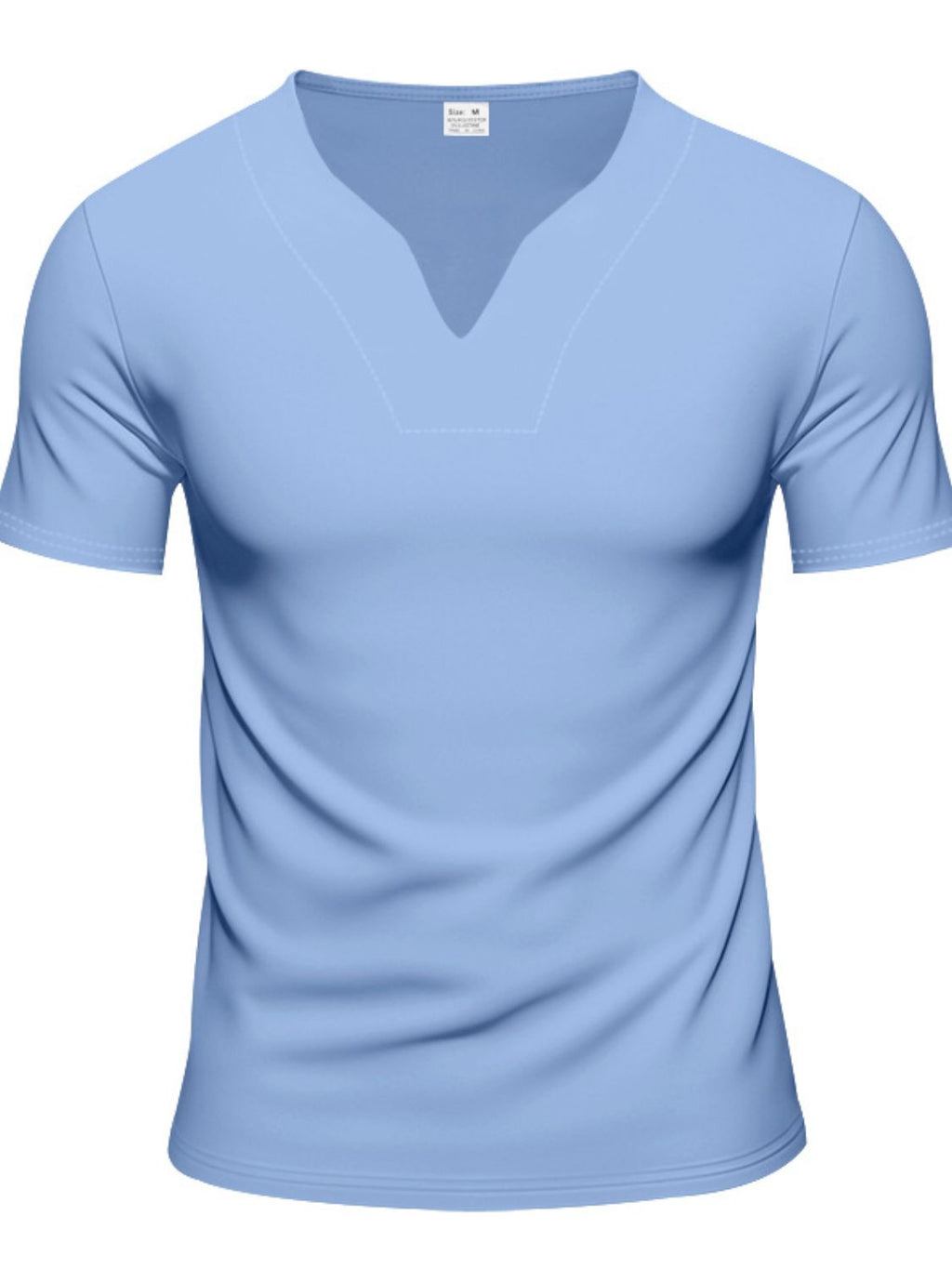 Men's Full Size Short Sleeve T-Shirt Plus Size