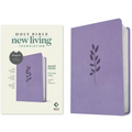 NLT Giant Print Premium Value Bible, Filament-Enabled Edition (Leatherlike, Lavender Vine) - Imitation Leather