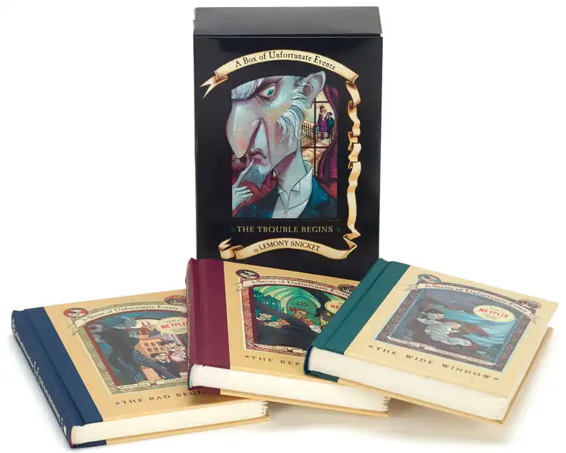 A Series of Unfortunate Events Box: The Trouble Begins (Books 1-3) - Boxed Set