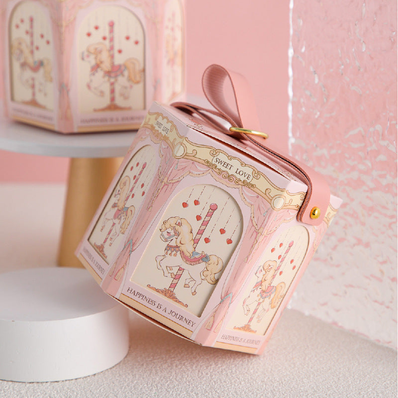 Kindergarten Children's Birthday Cute Gift Bag Candy Box