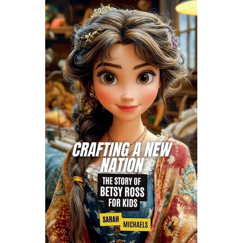 Crafting a New Nation: The Story of Betsy Ross For Kids - Paperback