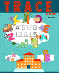 Trace Letters: Letters and Number Tracing Workbook For Kindergarten and Preschool - Paperback