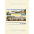 Vintage Lined Notebook Greetings from Victoria, BC, Canada - Paperback