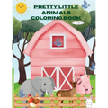 The Pretty Little Animals Coloring Book - Paperback