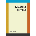 Immanent Critique - Paperback