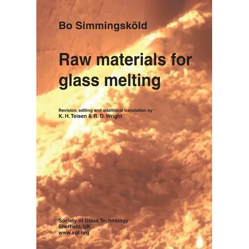 Raw materials for glass melting - Paperback